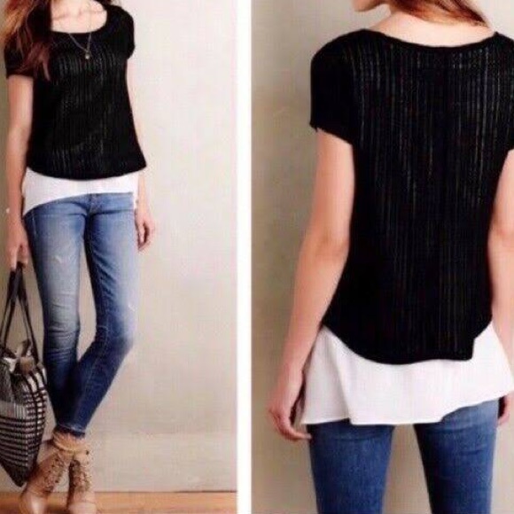 Anthropologie brand Meadow Rue's Faria Top - Picture 8 of 8